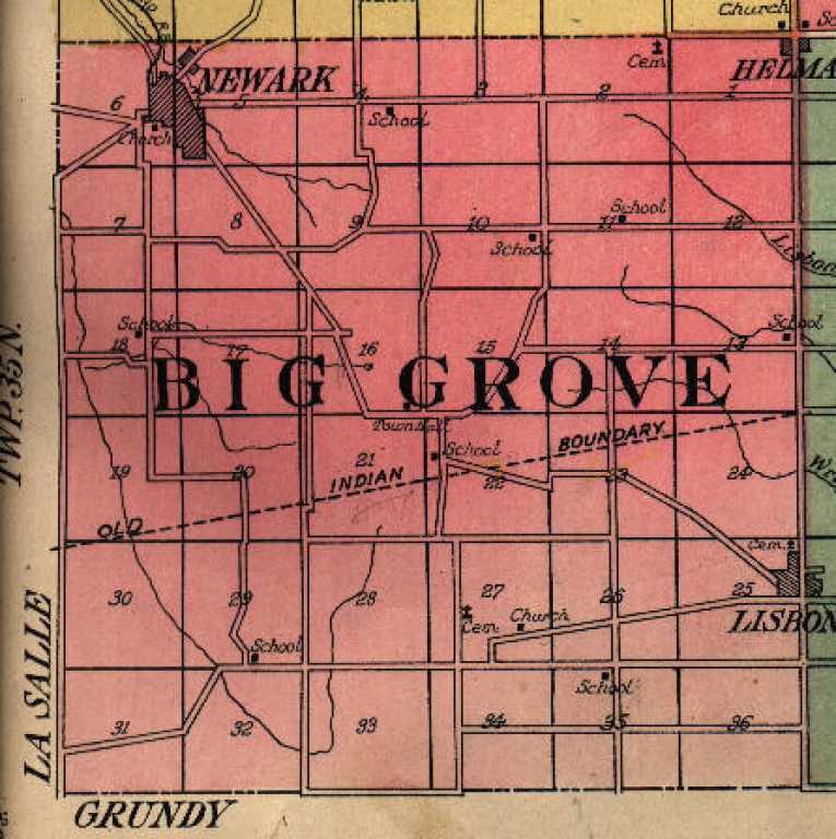 Kendall County Il Map Map Of Farmland Cave