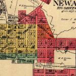 Map of Newark in 1922